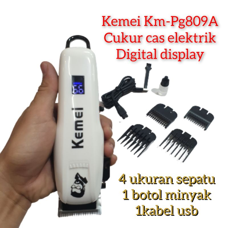 Jual Kemei Km Pg A Alat Mesin Cukur Rambut Listrik Cas Profesional Shopee Indonesia