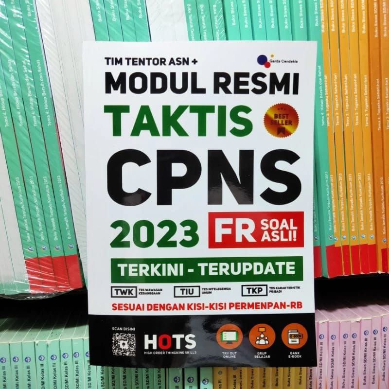 Jual Buku Cpns 2023 Modul Resmi Taktis Cpns 2023 Soal Fr Asli Terkini