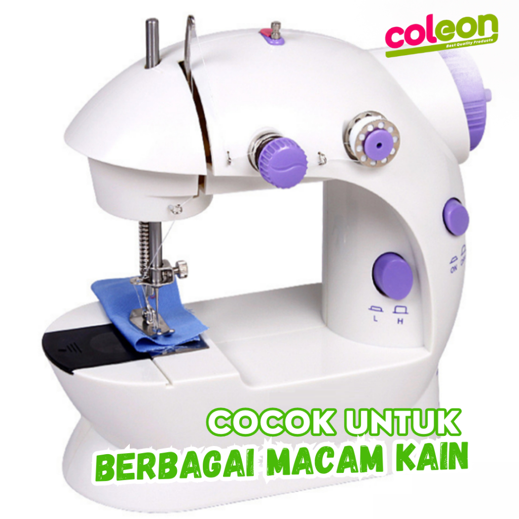 Jual Mesin Jahit Mini Sewing Machine Portable Multifungsi Efisien ...