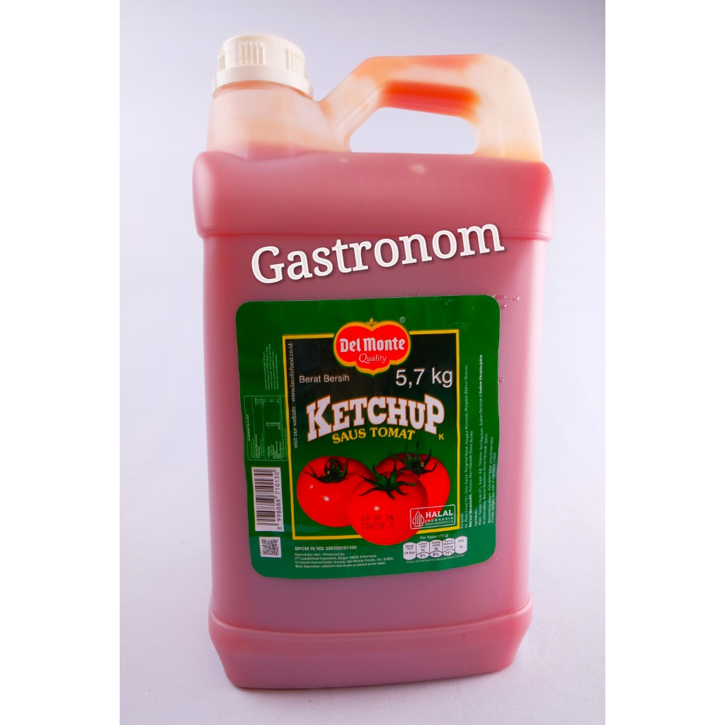 Jual Delmonte Saus Tomat Dirigen / Jerigen / Galon 5.7 kg | Shopee ...