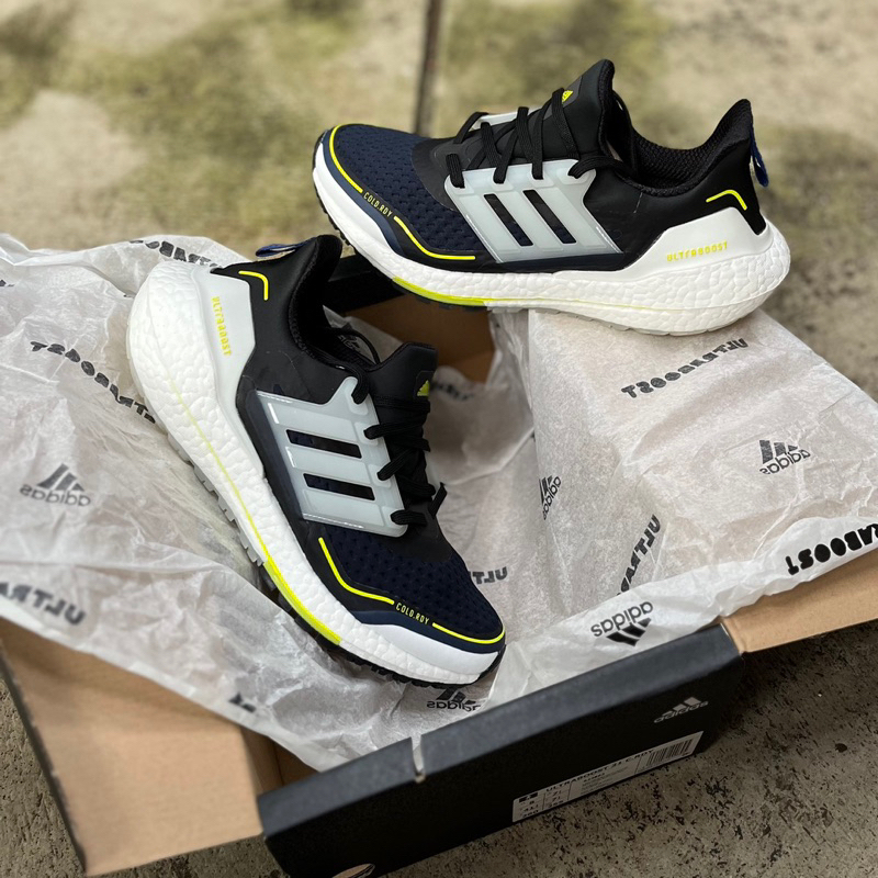 Jual ADIDAS ULTRABOOST COLD.RDY LEGEND INK CRYSTAL WHITE ACID YELLO ...