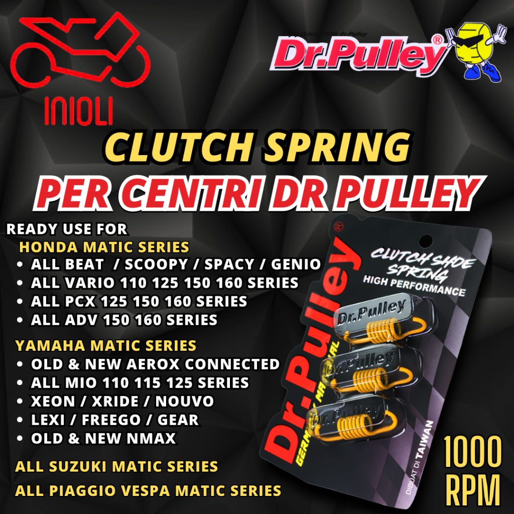 Jual PER CENTRI SENTRI RACING KAMPAS GANDA DR PULLEY 1000 RPM BEAT ...