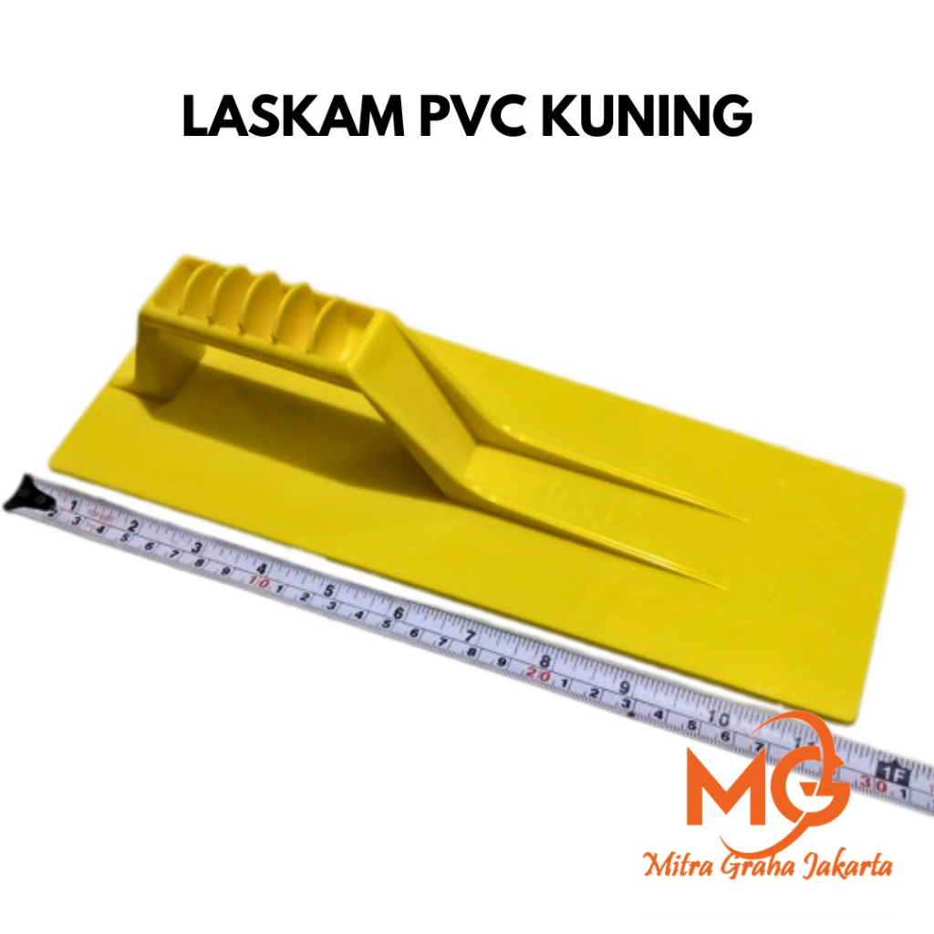 Jual Laskam Raskam Roskam Plastik PVC VINO Warna Kuning 30cm / Sendok ...