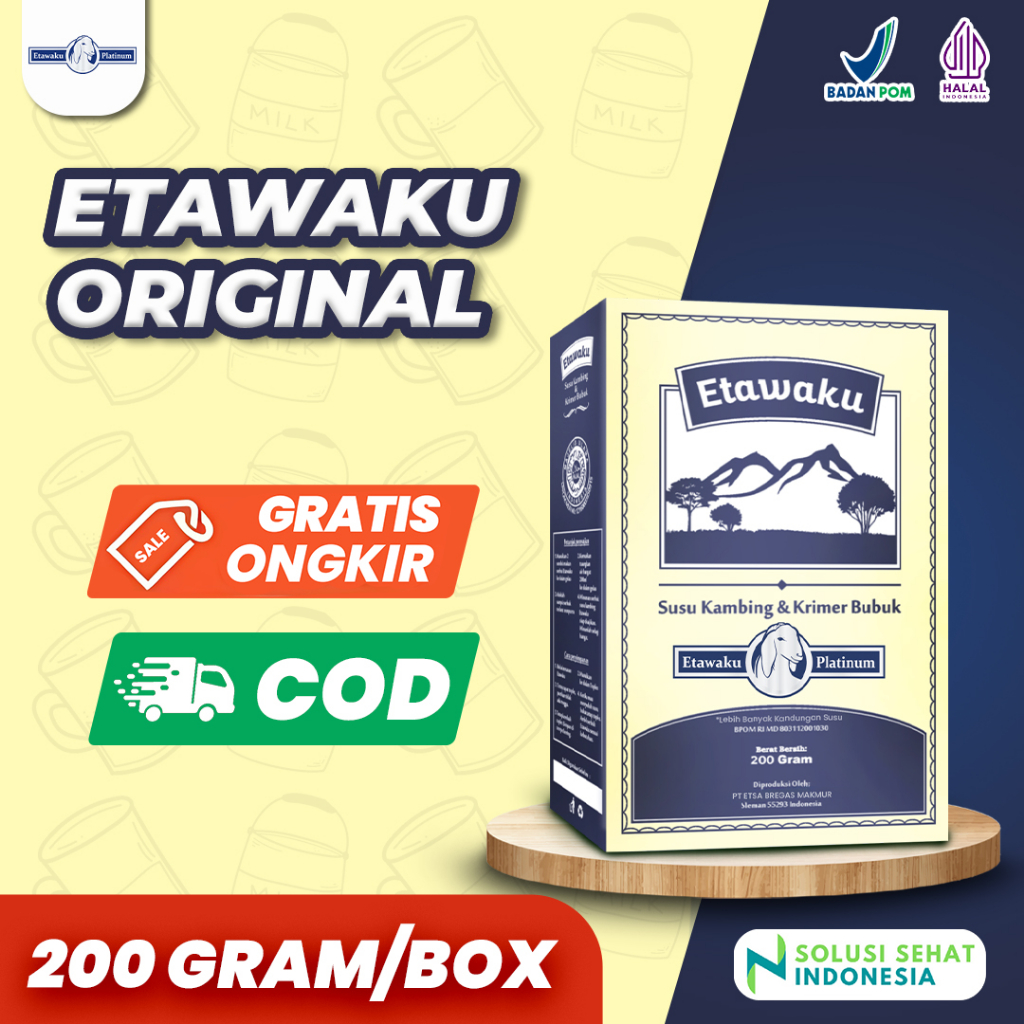 Jual Etawaku Platinum Original Susu Kambing Official Store Ori Asli Ampuh Atasi Nyeri