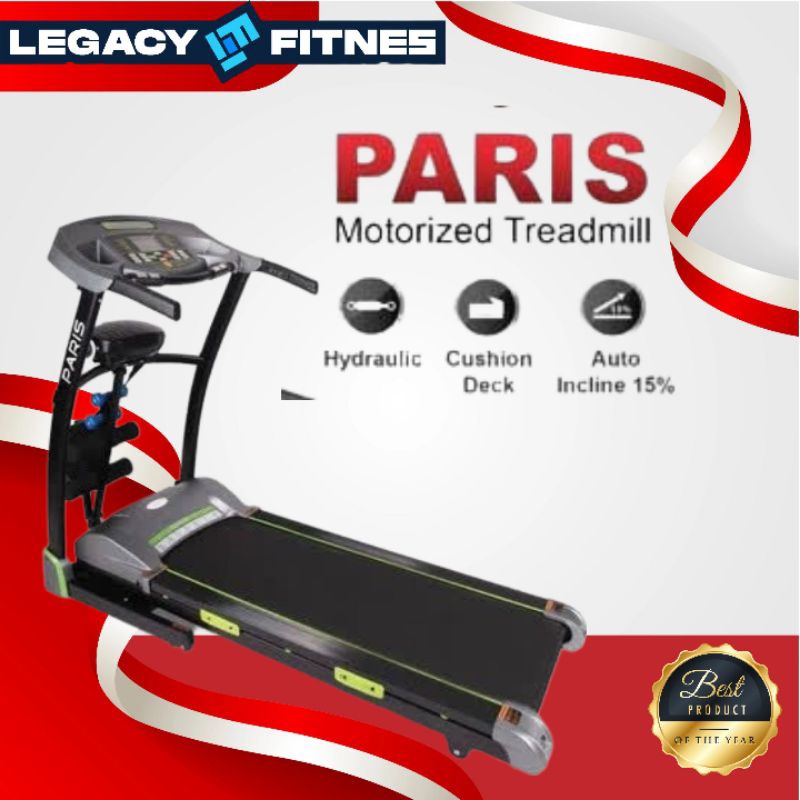 Jual Treadmill Elektrik Ireborn Paris M8 Electric Automatic