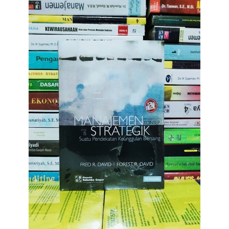 Jual Manajemen Strategik Edisi 15 Fred R David | Shopee Indonesia