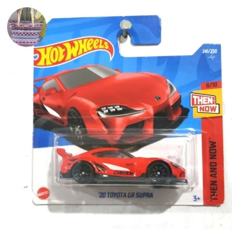 Jual Hot Wheels 20 Toyota Gr Supra Red Merah Short Card Shopee Indonesia