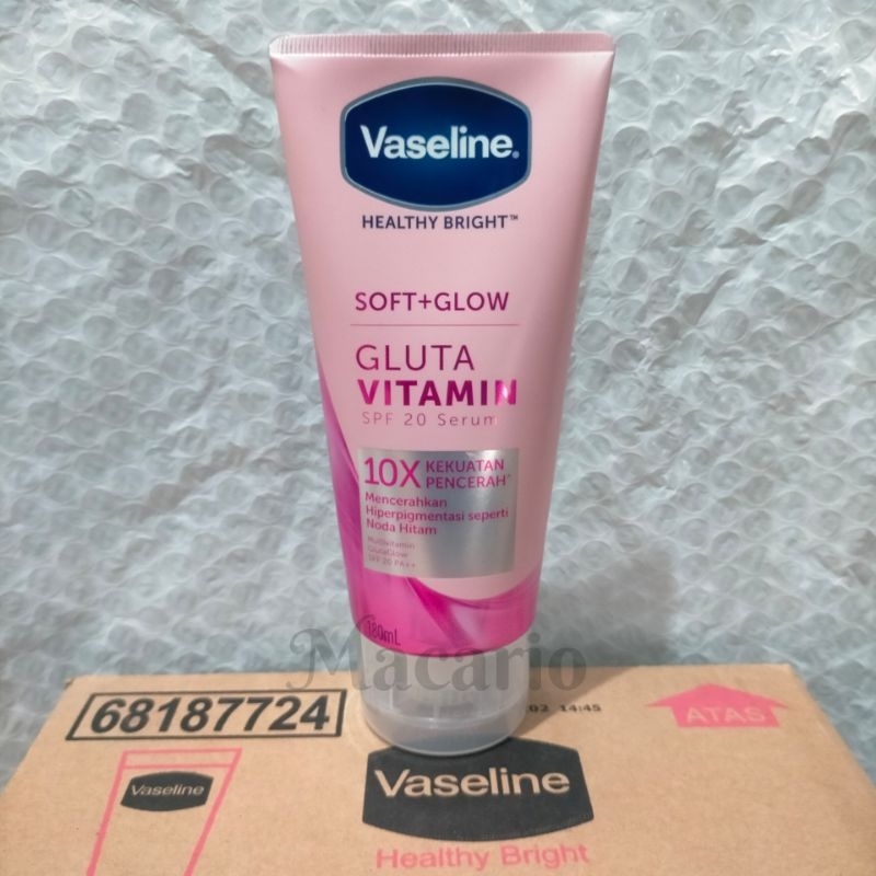 Jual Vaseline Healthy Bright Soft Glow Vitamin Body Serum 180ml Serum Soft Glow Shopee Indonesia 9325