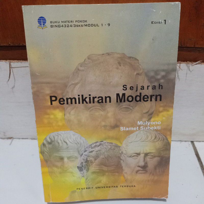 Jual BUKU/MODUL (BEKAS) SEJARAH PEMIKIRAN MODERN SASTRA INGGRIS UT ...