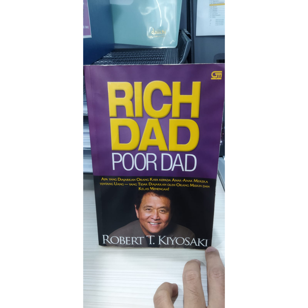 Jual Buku Original Rich Dad Poor Dad Karya Robert T Kiyosaki Shopee