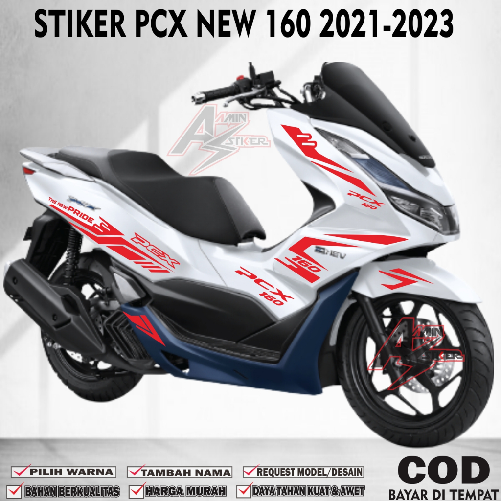 Jual Striping Cutting All New Pcx 160 Terbaru 2021 2023 Stiker Pcx