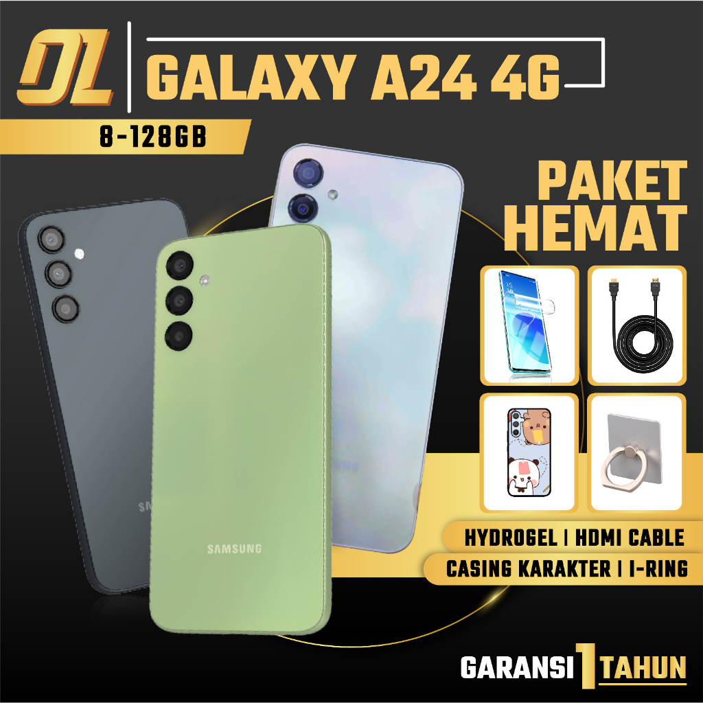 Jual Samsung Galaxy A24 8/128 GB RAM 8 ROM 128 8GB 128GB Smartphone HP ...