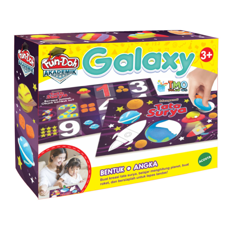 Jual MAINAN FUNDOH GALAXY 28182 LILIN PLASTISIN DOUGH FUN-DOH | Shopee ...