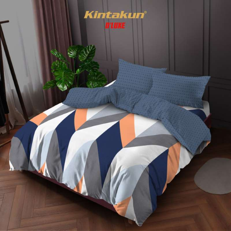 Jual Kintakun Bed Cover Set Minimalis Amina Dluxe Nirmana 30 cm (6in1