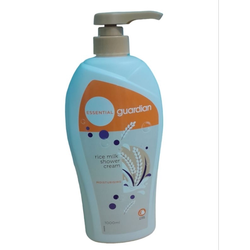 Jual Guardian Essensial Milk Rice Bright Shower Cream 1 Liter | Shopee ...