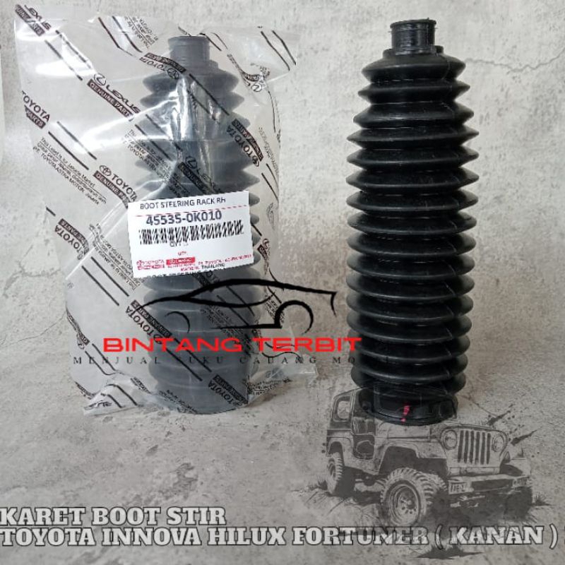 Jual Karet Boot Stir Boot Stering Rack End Rh Innova Hilux Fortuner