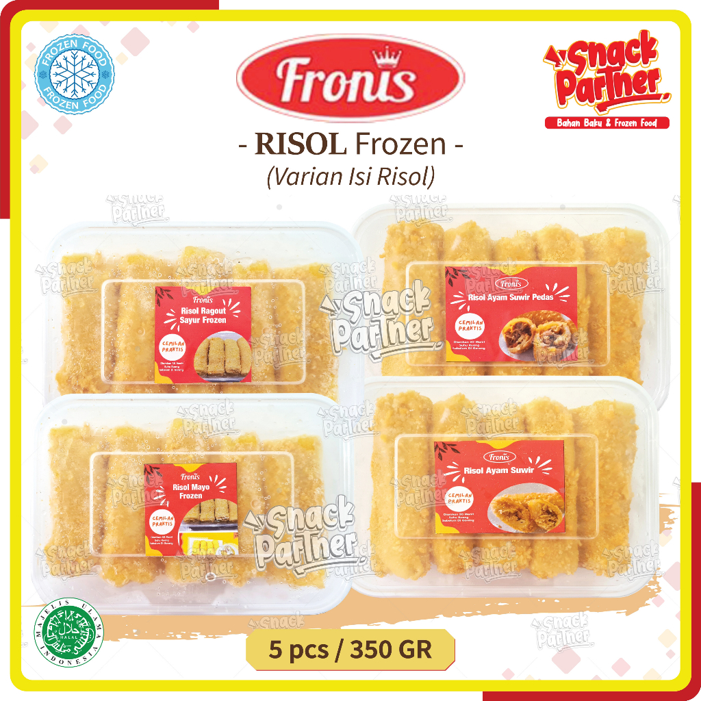 Jual Fronis Risol Frozen 5 Pcs 350 Gr Homemade Banjarmasin