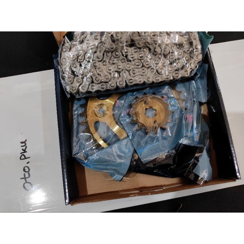 Jual GEAR/GIR SET PAKET SEPUHAN HONDA SUPRA FIT NEW REVO SUPRA X 125