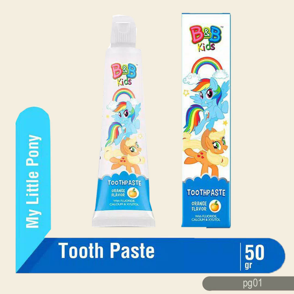 Jual B&B Kids Toothpaste My Little Ponny Pasta Gigi Anak 50 Gr - PASTA ...