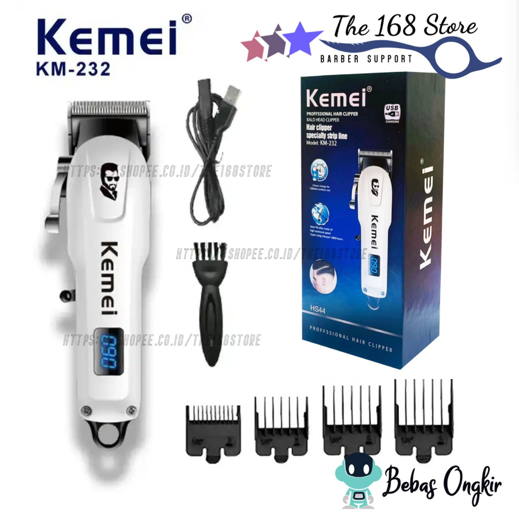 Jual Alat Cukur Rambut Hair Clipper Trimmer Elektrik Professional Taper