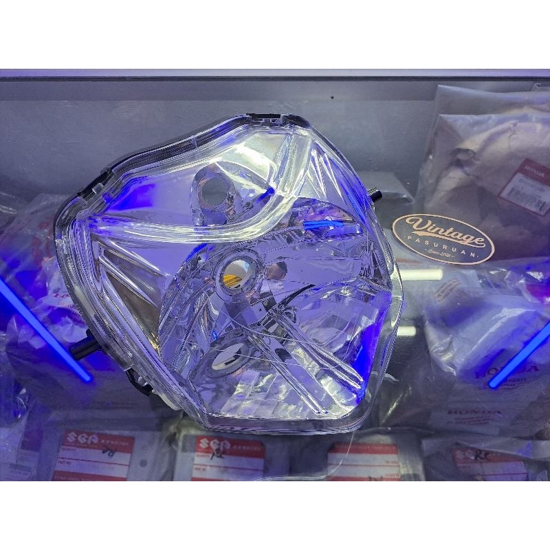 Jual Lampu Depan Reflektor Honda Revo Lama Old Cc Shopee Indonesia