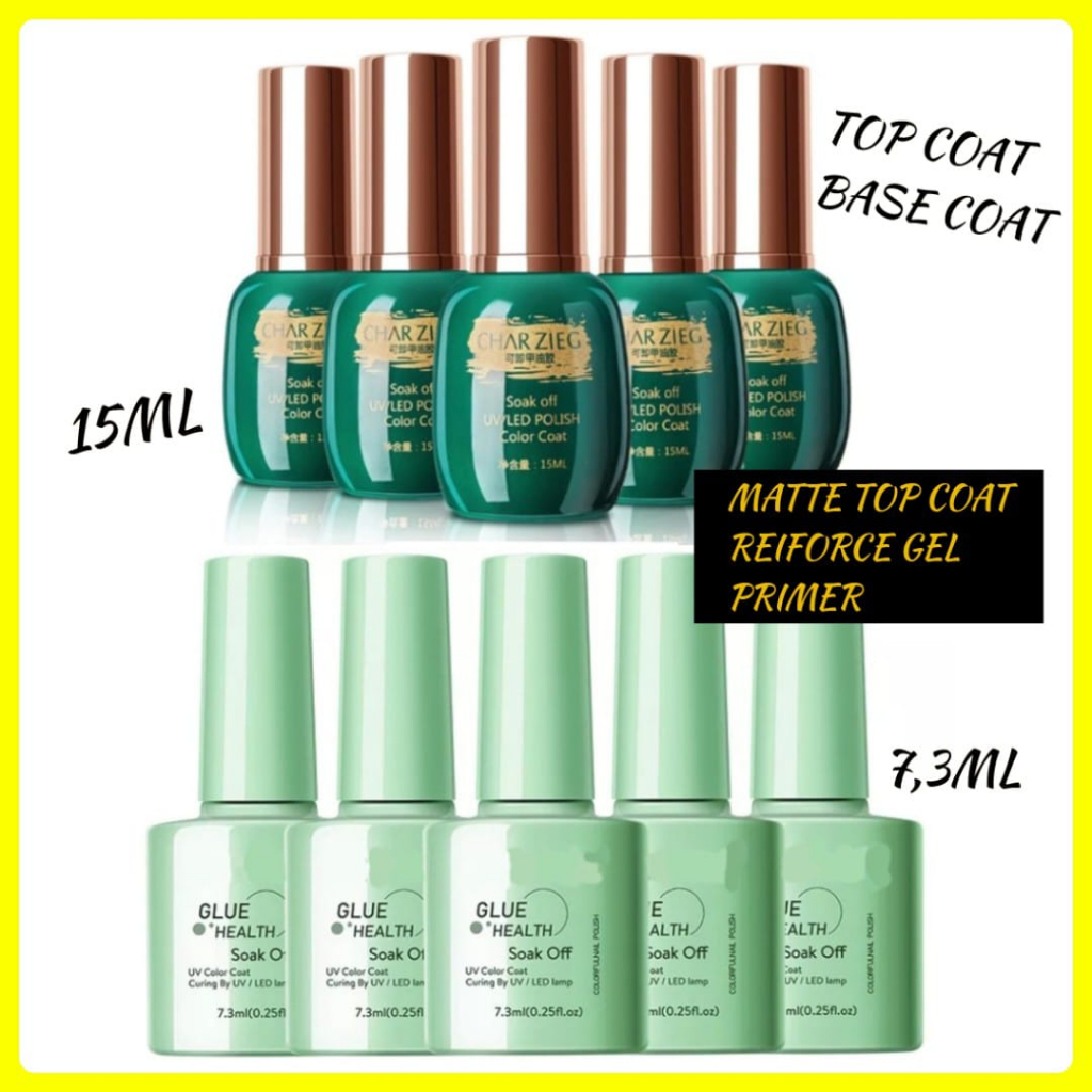 Jual SBY TOP COAT dan BASE COAT UV GEL KUTEK GEL BENING Murah Bagus