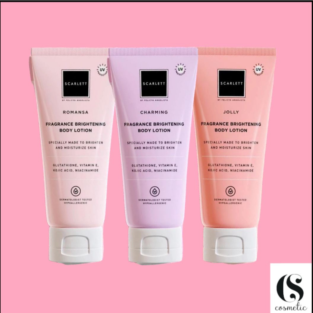 Jual Scarlett Whitening Body Lotion Tube 180ml Shopee Indonesia