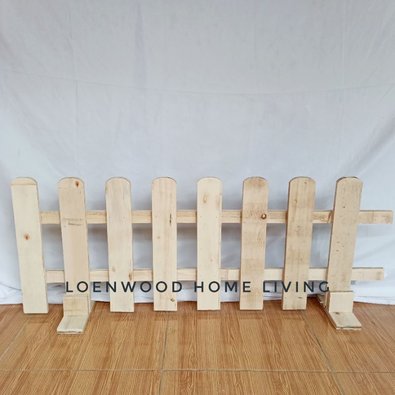 Jual Pagar Kayu Aesthetic Playwood Natural 40x100cm Shopee Indonesia