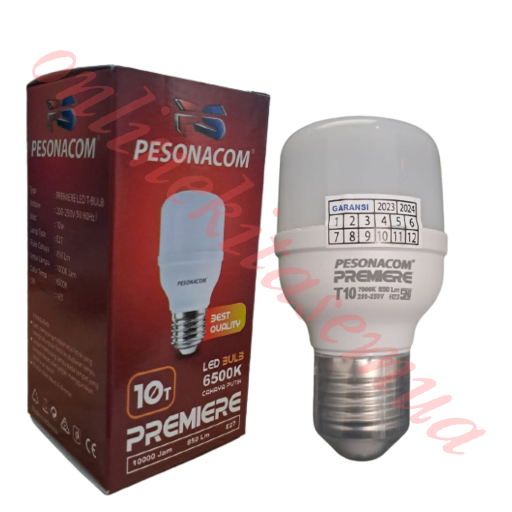 Jual Lampu Bohlam Led Kapsul Tabung Pesonacom Premiere 10w 15w 20w 30w