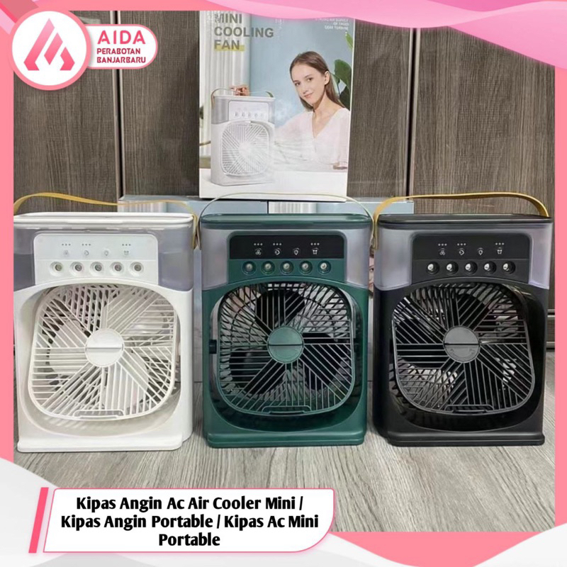 Jual Kipas Angin Ac Air Cooler Mini Kipas Angin Portable Kipas Ac Mini Portable Shopee