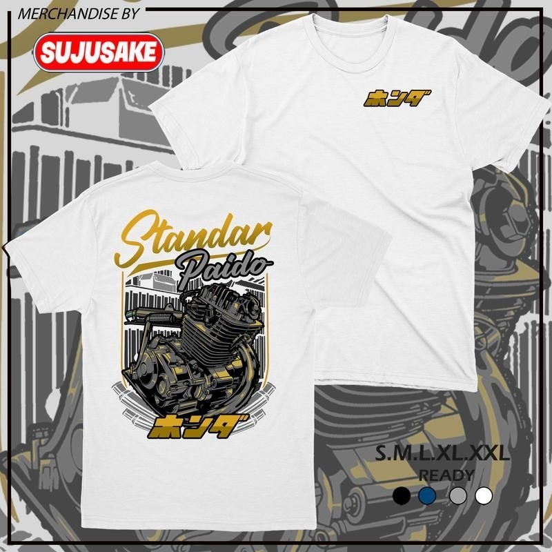 Jual Kaos Honda Cb Herek Standar Paido Gank Indonesia Shopee Indonesia