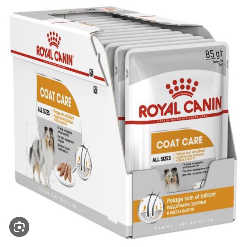 Jual Royal Canin Wet Coat Care Loaf 85gr (1box=12sachet) Shopee Indonesia