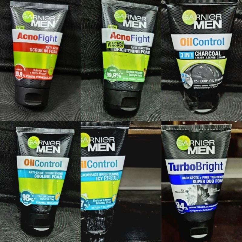 Jual Garnier Men 100ml 50ml Facial Foam Sabun Cuci Muka Shopee Indonesia