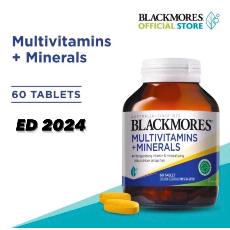 Jual Blackmores Multivitamin Mineral ( isi 30, 60, dan 120 capsule