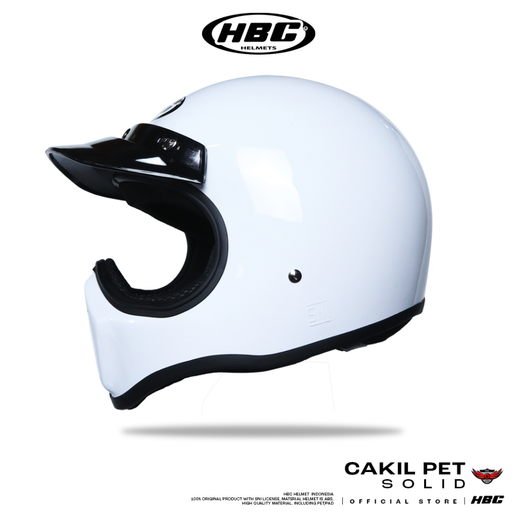 Jual Hbc Helm Cakil Pet Solid Shopee Indonesia