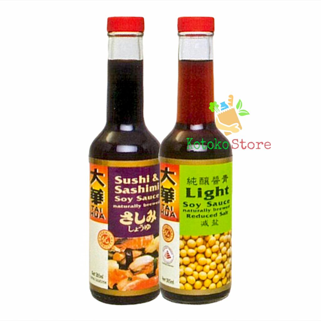 Jual Tai Hua Light Soy Sauce Reduced Salt / Sushi & Sashimi Soy Sauce