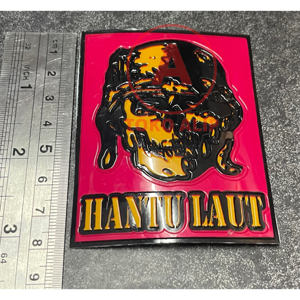 Jual Stiker Hantu Laut AL - Sticker Hantu Laut - Stiker Mobil Motor ...