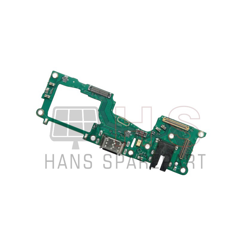 Placa De Conector De Carga USB Tipo-C Con Micrófono Y Jack Audio Para Oppo Reno8 T 4g
