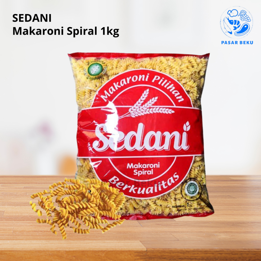 Jual Sedani Makaroni Spiral Kg Ekonomis Berkualitas Pasar Beku Padang