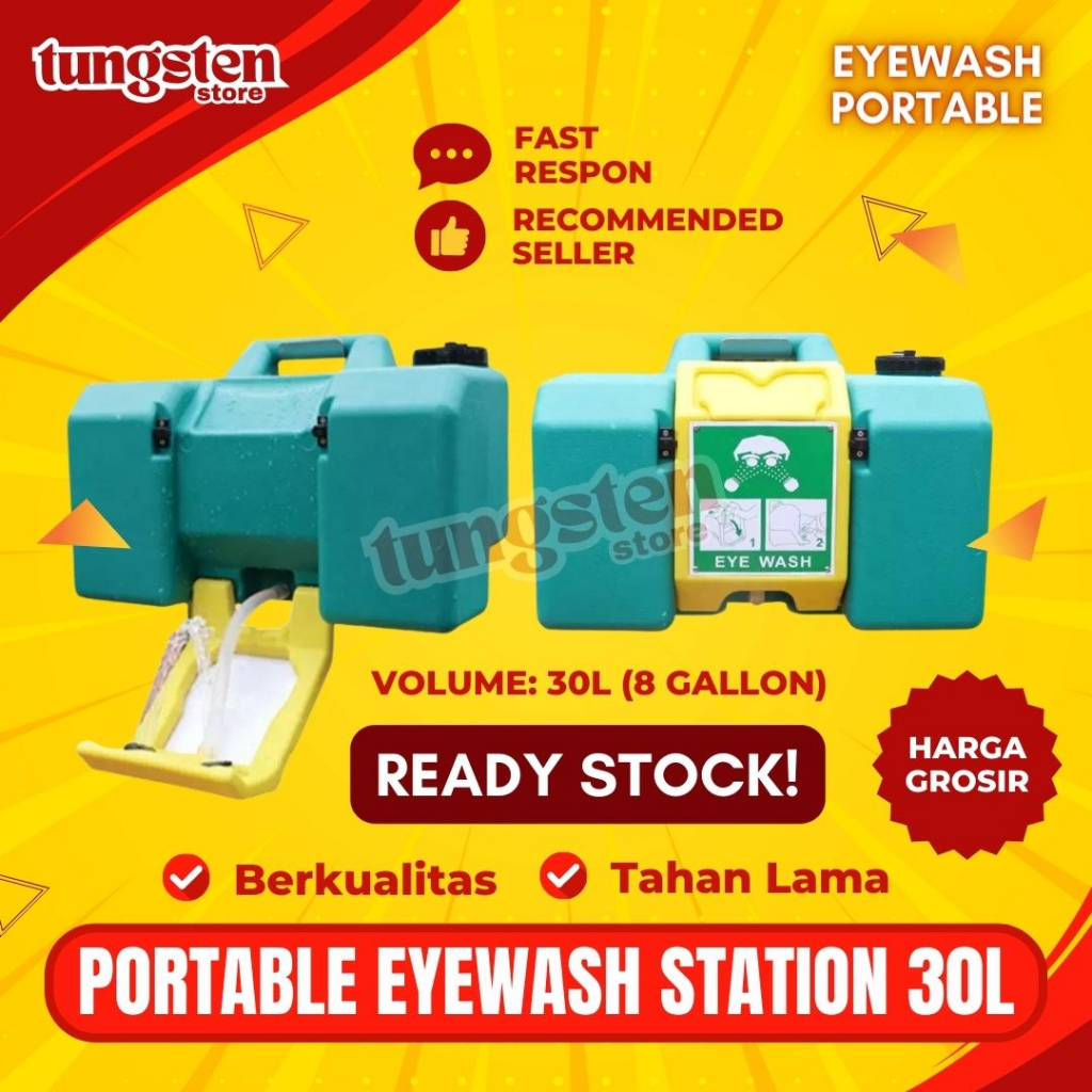 Jual Portable Eyewash Station, Emergency Eyewash, Eyewash Portable