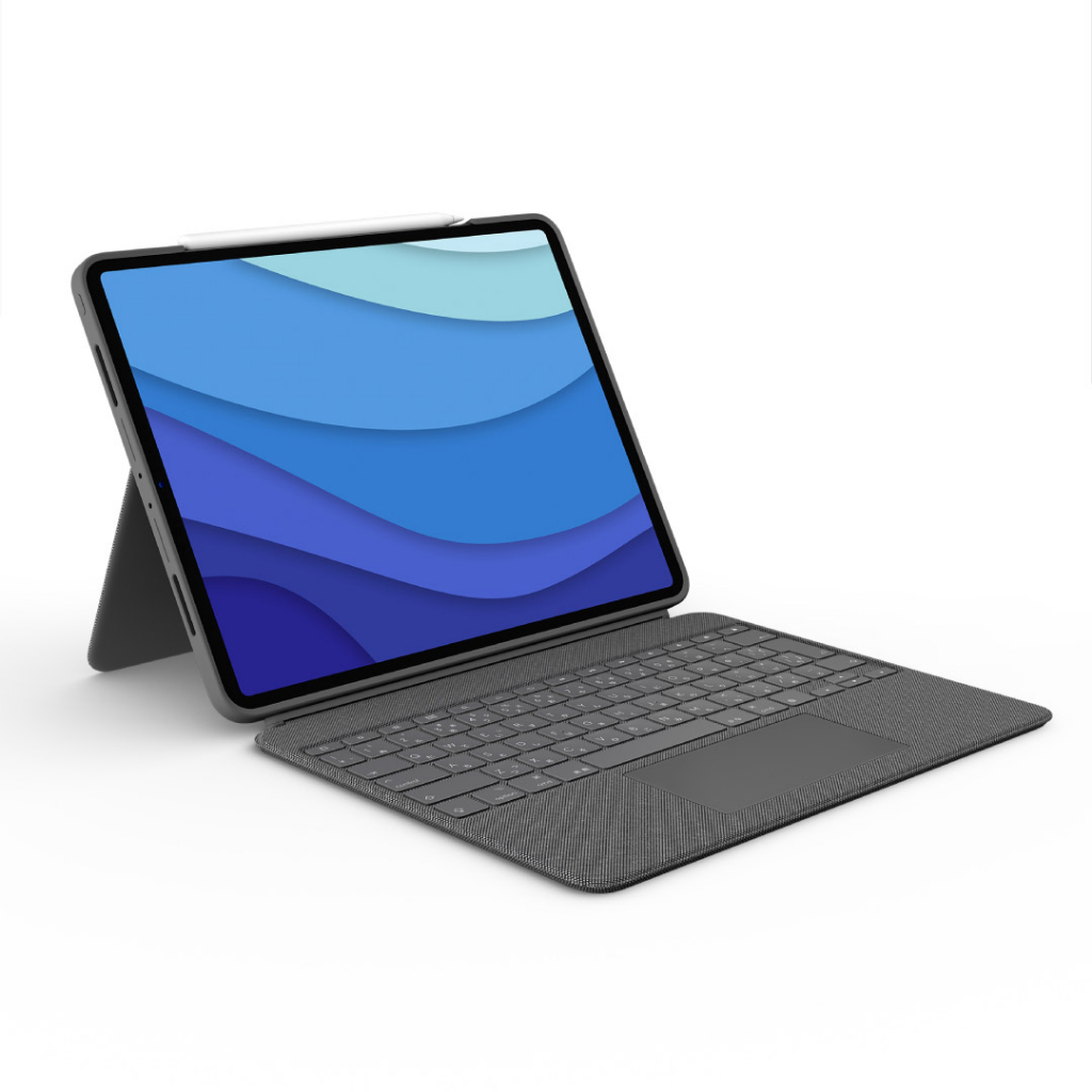 Logitech Combo Touch Keyboard Case untuk iPad Pro 12.9-inch (5th &amp; 6th generation) (2)
