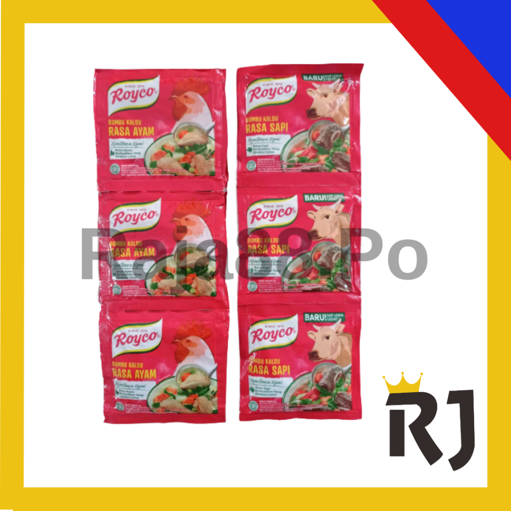 Jual Royco Sapi & Ayam 12 Sachet @8 gram (Renteng) | Shopee Indonesia
