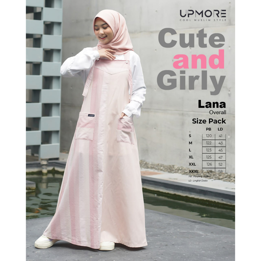 Jual UPMORE 100% ORI | Lana Overall Pearl | Overall Upmore [OVERALL ...