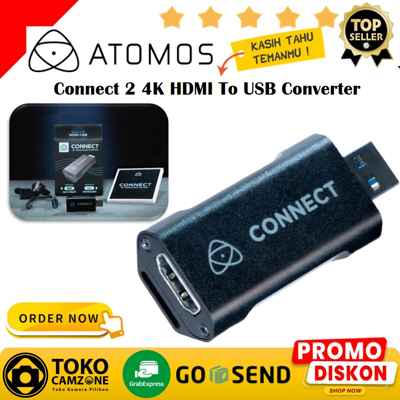 Jual Atomos Connect 2 4K HDMI To USB Converter Shopee Indonesia