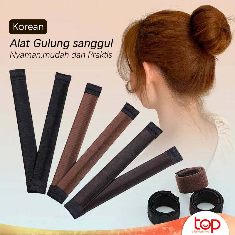 Jual Jepit rambut Alat Sanggul Cepol Rambut Ikat Rambut Hairdini buns ...