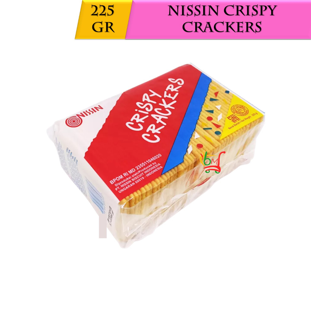 Jual Nissin Crispy Cracker Krekers Gurih Asin Kemasan Pack Besar