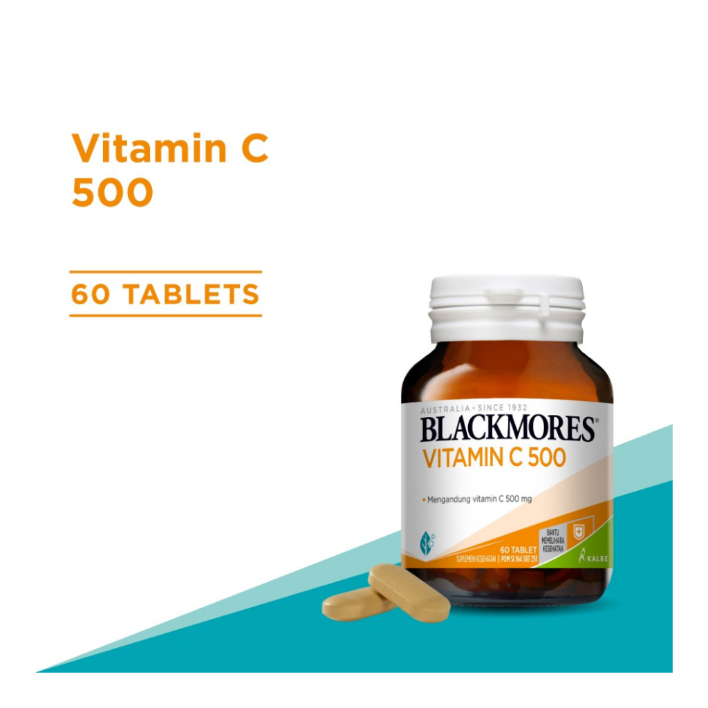 Jual Blackmores Vitamin C 500 Isi 60 Tablet Shopee Indonesia