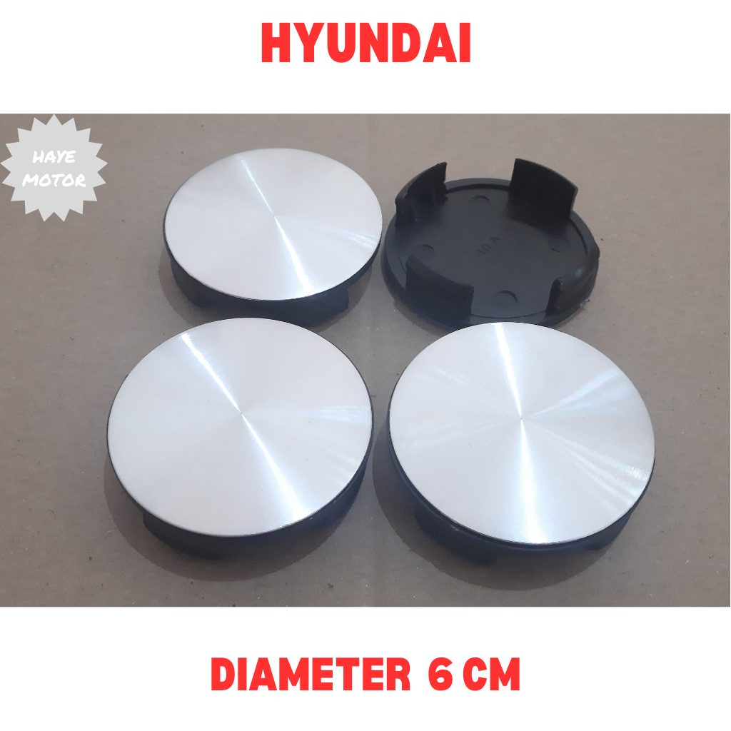 Jual Dop Roda atau Tutup Velg Mobil HYUNDAI diameter 6 cm | Shopee ...