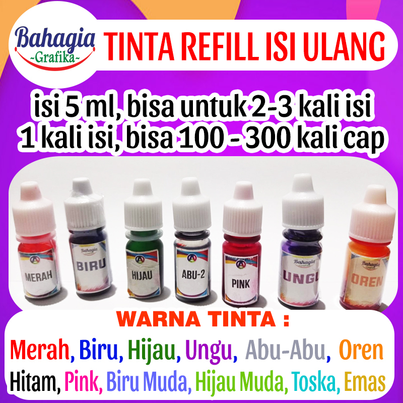 Jual Tinta Stempel Isi Ulang Refil Shopee Indonesia