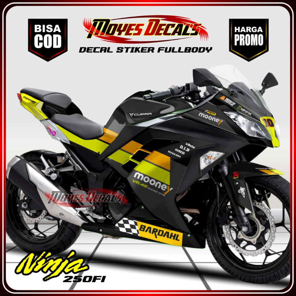 Jual Decal Stiker Fullbody Ninja Fi Stiker Ninja Fi Mys Shopee Indonesia